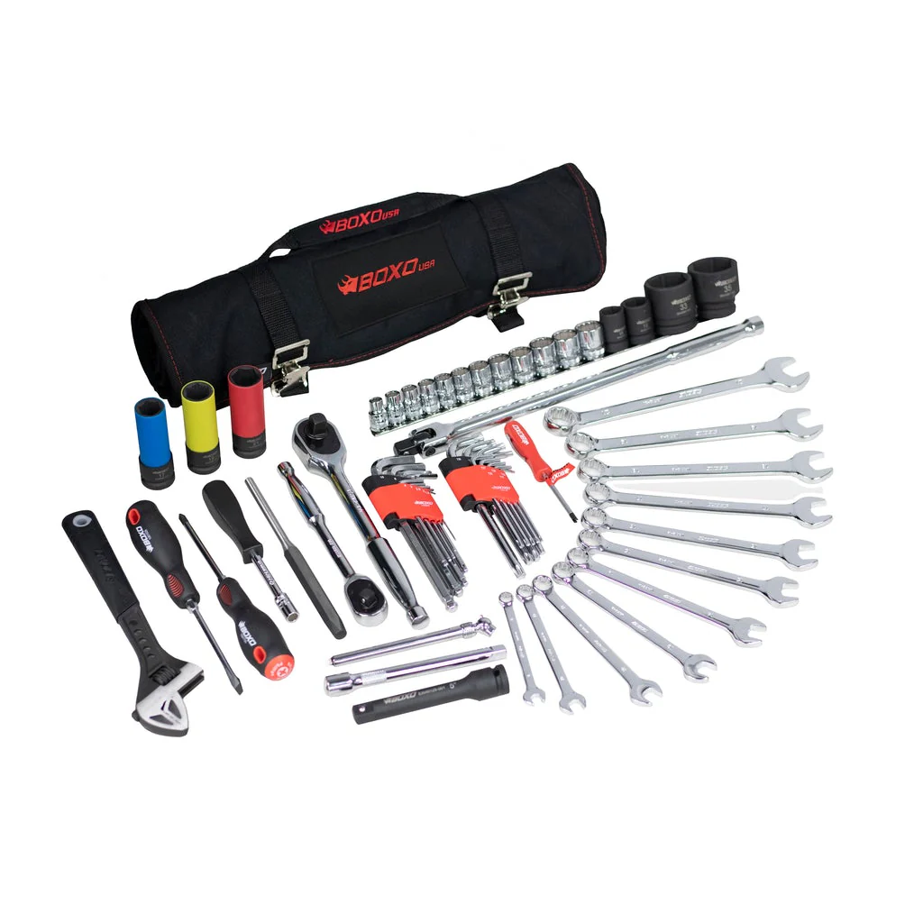 BoxoUSA Off-Road Tool Bag with Tool Roll - Image 5