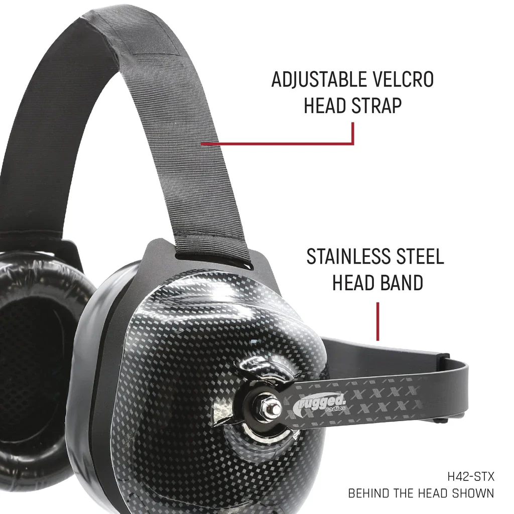 ULTIMATE HEADSET for STEREO and OFFROAD Intercoms - Over The Head or Behind The Head - Image 5