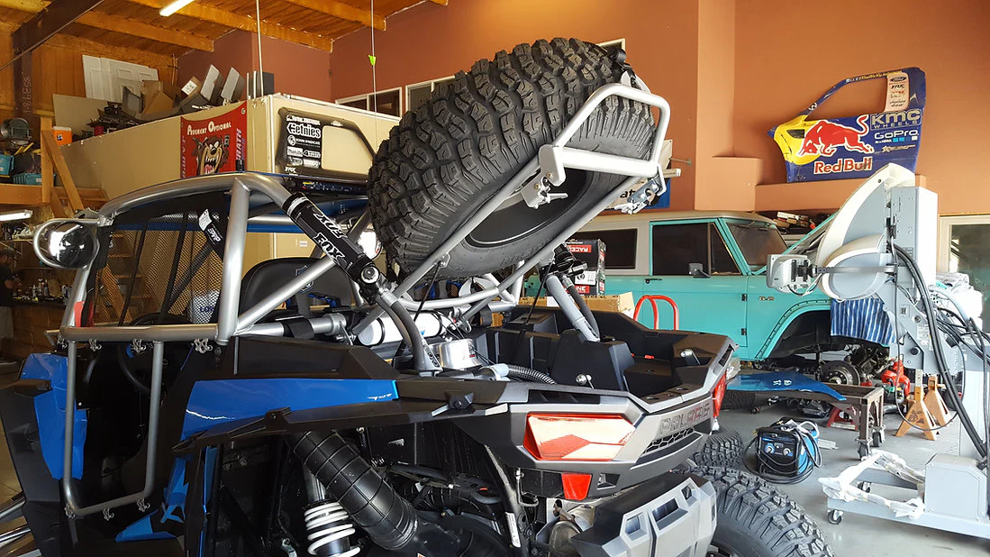 Madigan Motorsports Polaris RZR Spare Tire Rack - Image 15