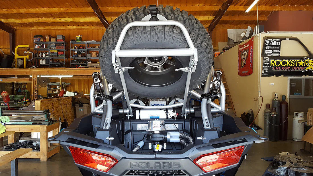 Madigan Motorsports Polaris RZR Spare Tire Rack - Image 8