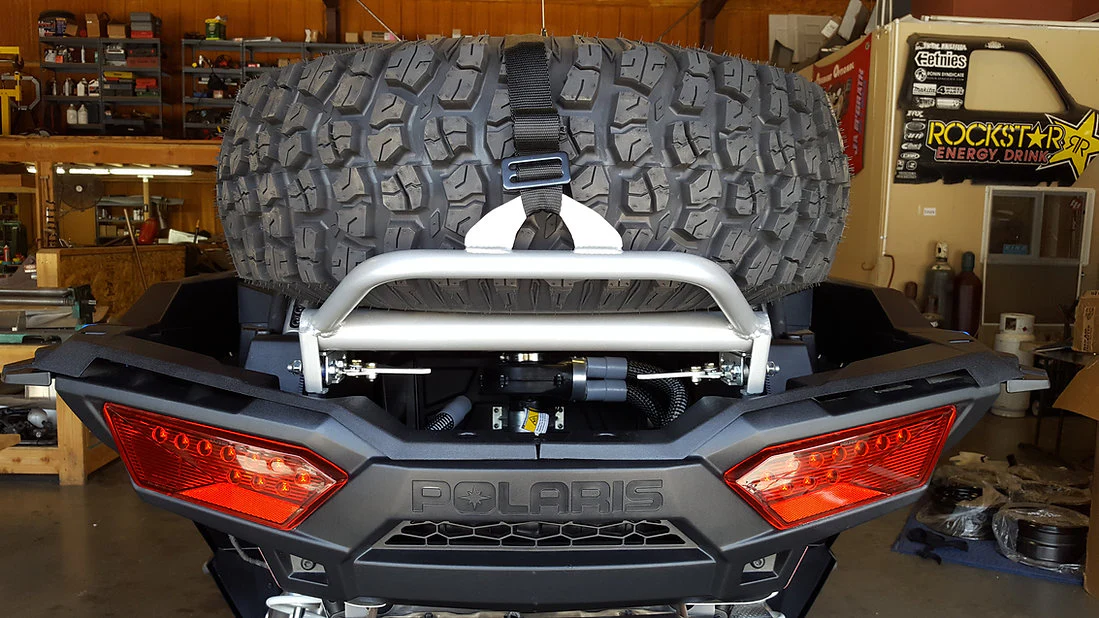 Madigan Motorsports Polaris RZR Spare Tire Rack - Image 9