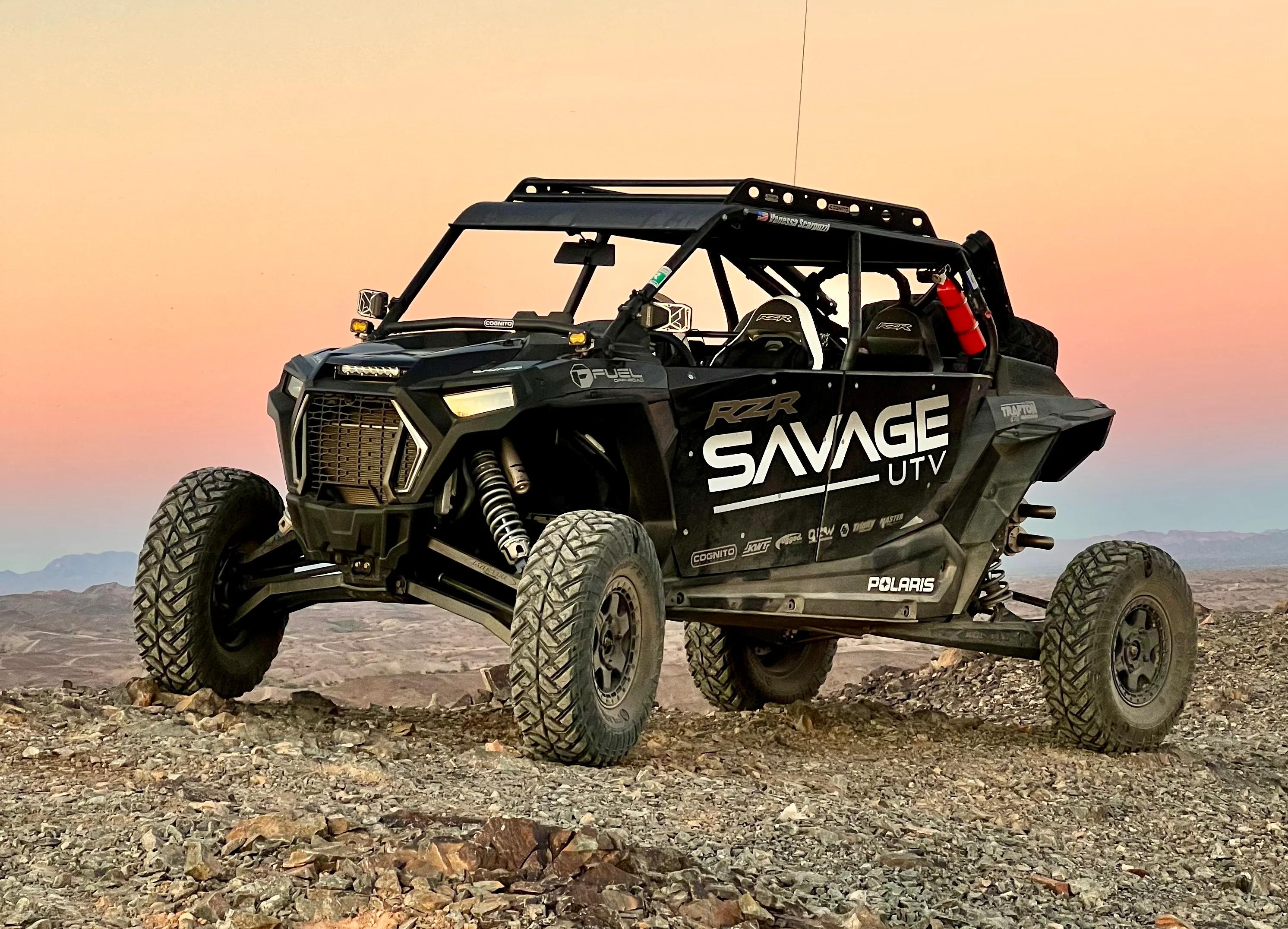 UTV Rear View Mirror with dome light - Image 5