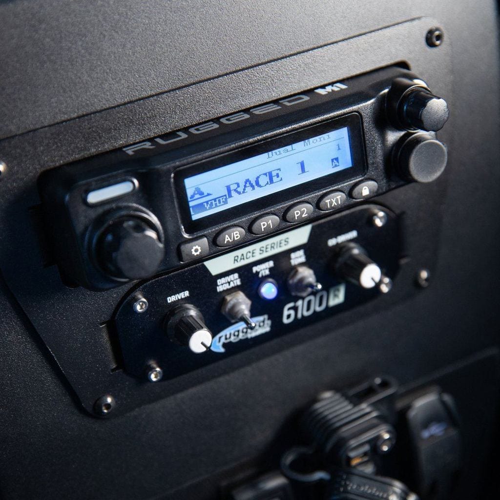 Radio Kit - Rugged M1 RACE SERIES Waterproof Mobile with Antenna - Digital and Analog - Image 3