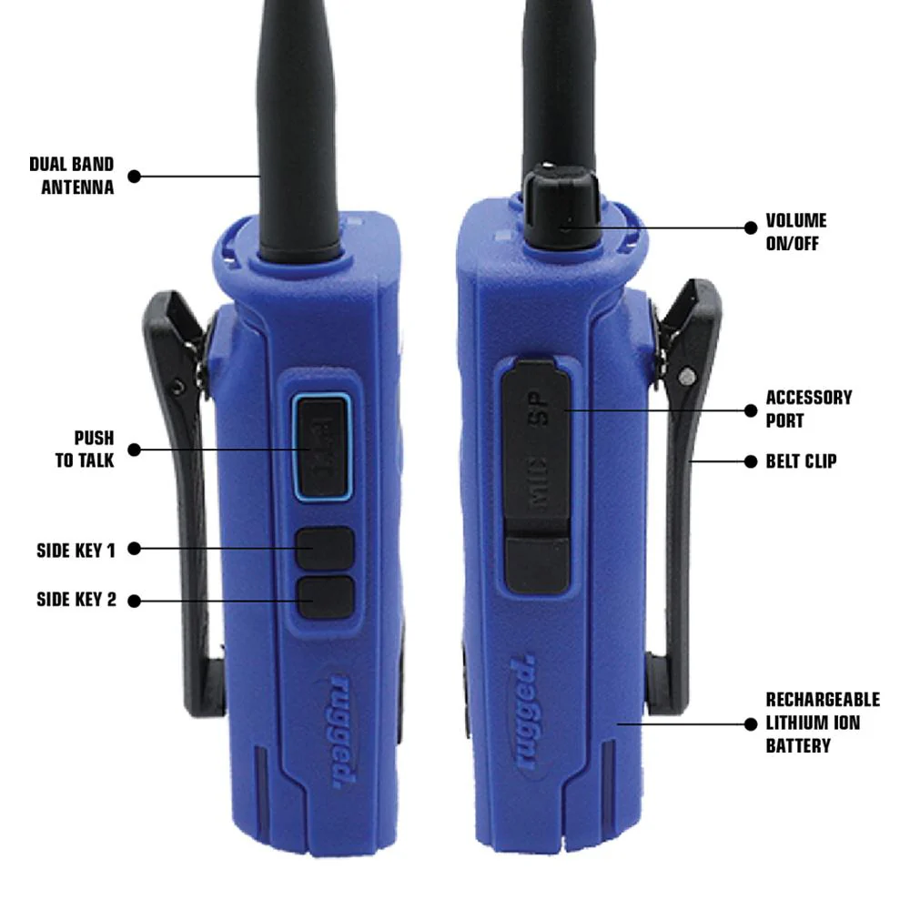Rugged R1 Business Band Handheld - Digital and Analog - Image 3